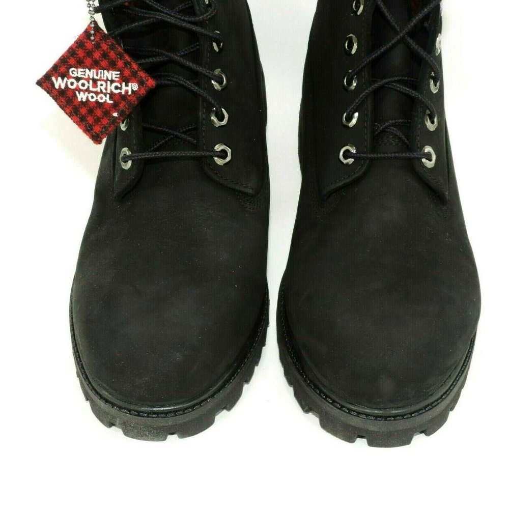 Timberland 6 in Premium Double 44527 Men's Boots Outdoors Leather Wheat SZ 9.5 - Picture 5 of 7